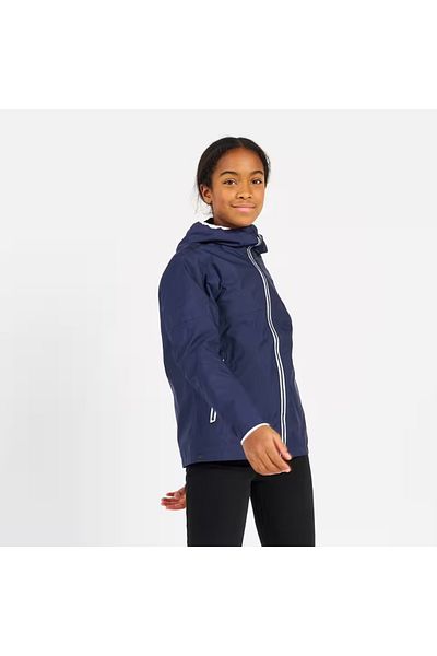 Decathlon Тъмносин Sailing 100 - Детски дъждобран за плаване