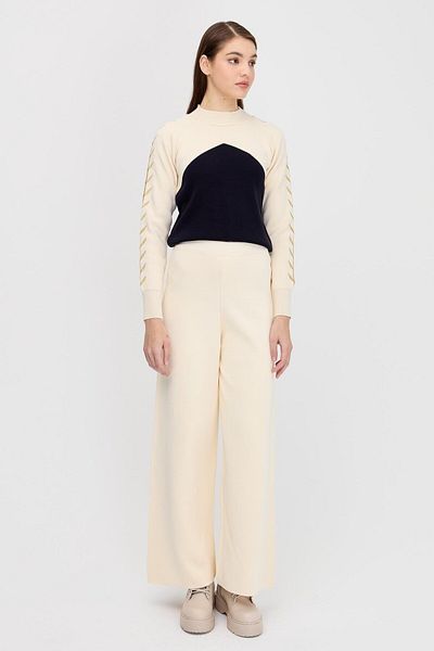 accort Beli Lastikli Triko Pantolon