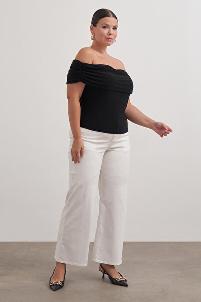 MYLİNE Bluză cu umeri deschisi