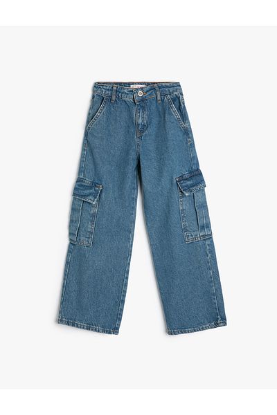 Koton Φαρδύ τζιν Cotton Cargo