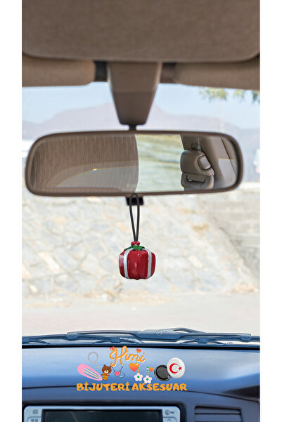 himi bijuteri aksesuar Noel Yılbaşı Hediye Paketi Dikiz Aynası Süsü Ayna Süsü...