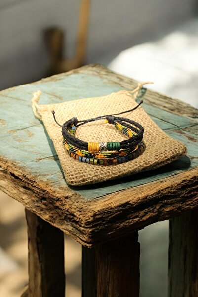 DEHNA Multi-Beaded Bracelet Autumn Melody