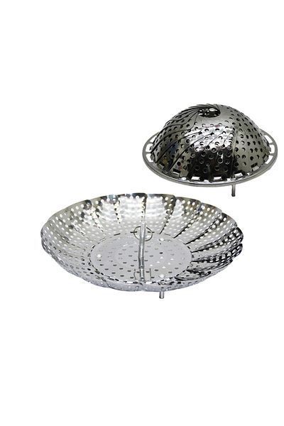 mtm My The Mall Lvnshop Steaming Apparatus Cooker Basket Steaming Vegetables Small Metal New Lv 224120
