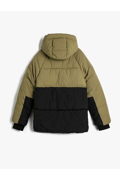 Koton Khaki chlapecký kabát 4WKB20020TW