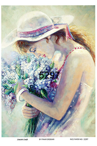 LİNEART ورق ديكوباج نحاسي Lineart رقم: L5297