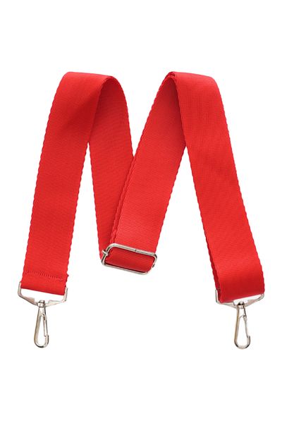 Sofist İstanbul Bright Red - Narrow Woven Bag with Adjustable Strap