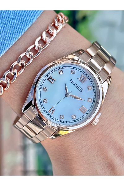 Homies Women Wristwatch New Season Steel Band Waterproof Watch