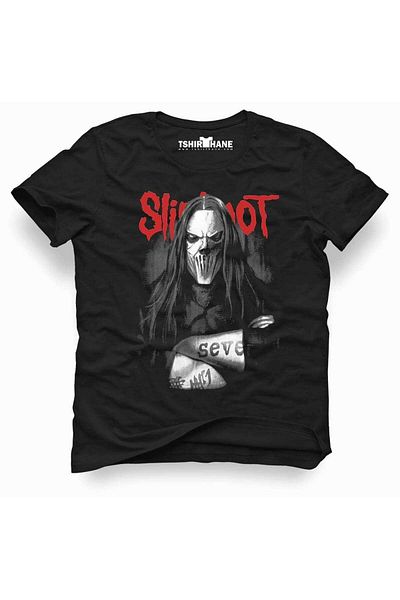 Tshirthane Ανδρικό μπλουζάκι Slipknot Mick Thomson T-Shirt