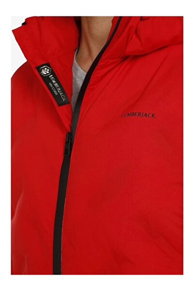 lumberjack A10139863408010 Erkek Kırmızı Mont