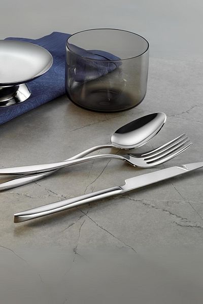 Lugga Ceyda Food Fork Spoon Knife Set 18 Pieces