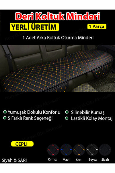 Nuryak Oto Aksesuar Honda Civic Ep3 2001-2005 3θυρο Hatchback Μαύρο Κίτρινο S...