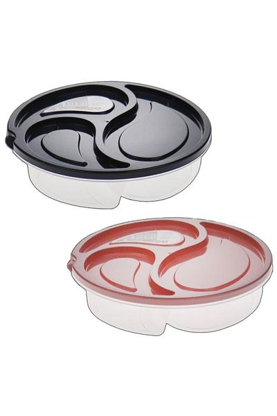 Mu Art Three Compartment Large Storage Container Royaleks-Mp-7050