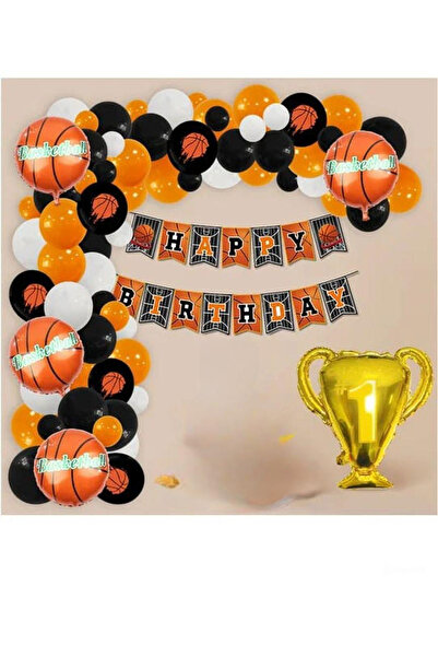 DÜVENCİ TİCARET Set de lanțuri pentru baloane din folie de baschet