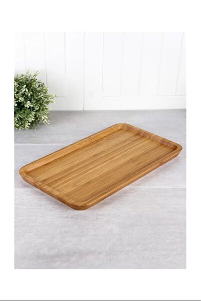 Mestore صحن تقديم من الخيزران بحجم 25x14 Royaleks-PP2514