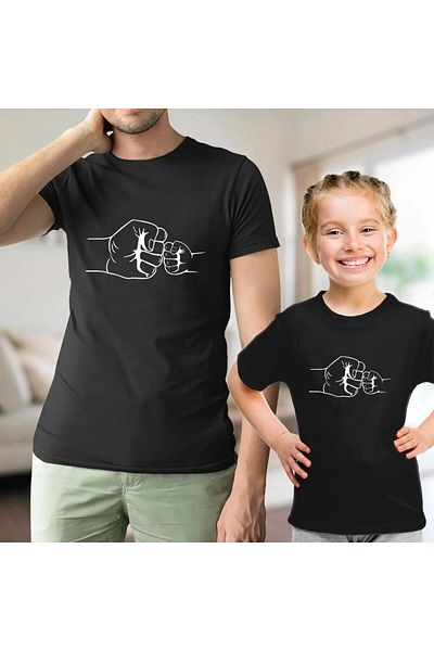 Tshirthane Μπλουζάκι Father Son Girl Tight Friends (Η ΤΙΜΗ ΕΙΝΑΙ ΓΙΑ ΕΝΑ ΠΡΟΪΟΝ ΠΡΟΣΘΗΚΗ 2 ΤΕΜΑΧΙΩΝ ΣΤΟ ΚΑΛΑΘΙ ΓΙΑ ΝΑ ΚΑΝΕΤΕ ΣΥΝΔΥΑΣΜΟ)