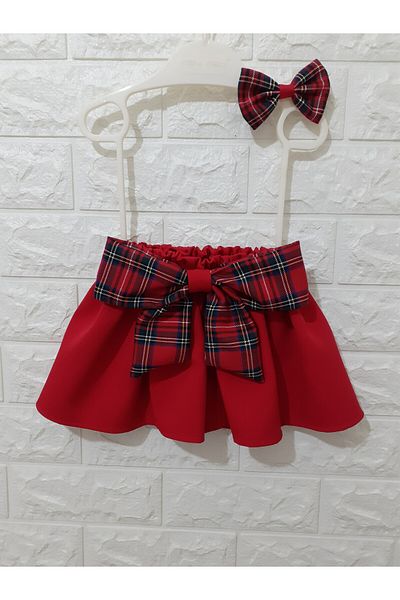 Eylülce Butik Red Skirt(You Can Choose 29Th October-23 April Celebrations)