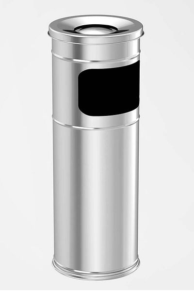 Mu Art Stainless Column Ashtray No 2 Royaleks-724