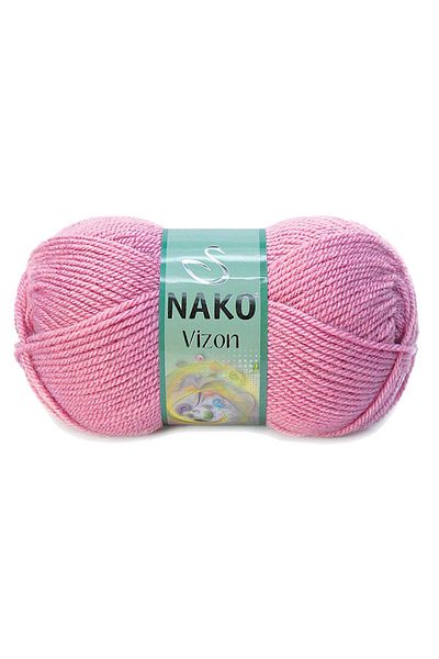 NAKO 5 τεμάχια Mink Premium Dusty Rose Ακρυλικό Πλεκτό Χειροποίητο - Κλωστή Μαλλί Χρώμα Νο:275