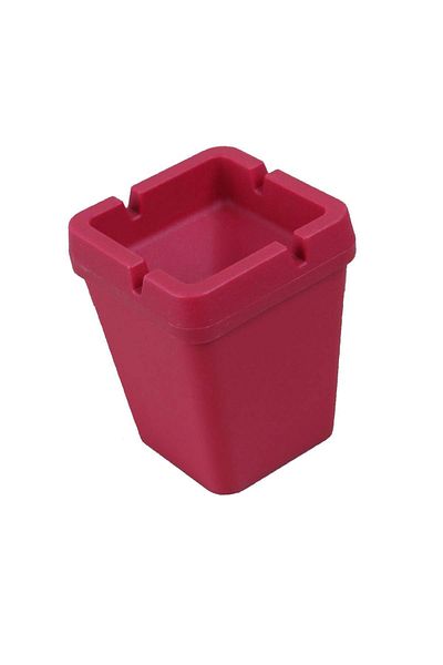 Mu Art Disposable Unscented Square Double Set Ashtray Home/office/vehicle 10x8x8 Cm