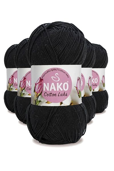 NAKO 5 Pcs Cotton Luxury Vest Tunic Sweater Blouse Cardigan Lanyard Wool Black 97568