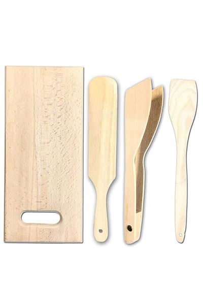 costurera Practical Use Wooden Large Kitchen Set 4 Pieces