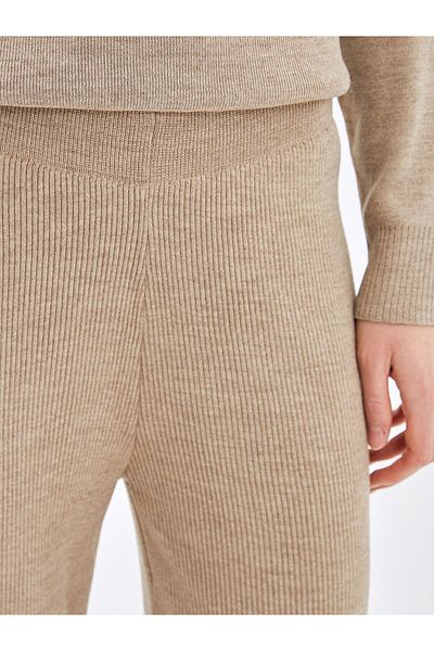 LC Waikiki Pantaloni tricotați de damă cu talie elastică din nurcă
