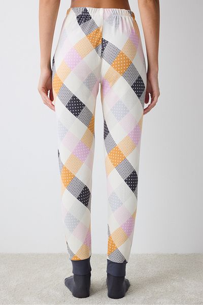 Penti Colorful Gingham Thermal Multicolor Pants Pajama Bottoms