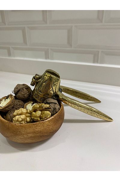 hediye Copper casting walnut and hazelnut cracker