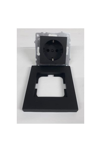OVİVO Ovivo Grano - Black Grounded Socket