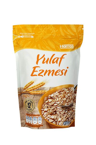 Harras Oatmeal 450 Gr 3 Pack