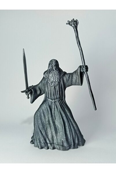 Neo3D Gandalf Yüzüklerin Efendisi - LOTR Lord Of The Rings Gandalf Heykel Fig...