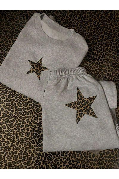 seda ΣΕΤ ΣΤΡΑΣΤΙΚΟ ΣΕΤ STAR LEOPARD PRINTED