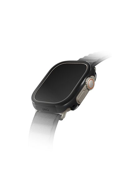 UNIQ Better By Design ساعة Apple Watch Ultra مقاس 49 ملم - حافظة من الألومنيوم المؤكسد وواقي سطحي