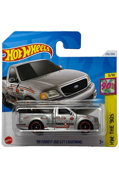HOT WHEELS '99 Ford F-150 SVT Lightning - Gri (1/64)