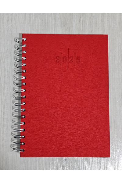 lizy collection Liz Agenda - Термо кожена тапицерия с райета и спирала 17x24, модел 2025 г.