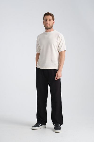 Redline Άνετο λινό ανδρικό παντελόνι - Saga Baggy Fit