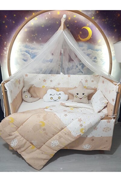 Baby Clime 60x120 Rüya Serisi Bebek Uyku Seti Kahverengi (CİBİNLİK VE APARAT ...