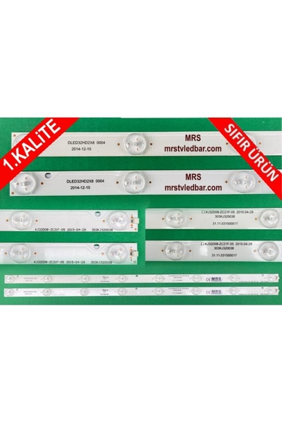 AWOX DLED32HD2X8, DLED32HD2X8 0004, AWOX 3282 PANEL LED TAKIM 2 ADET, KJ32D08...