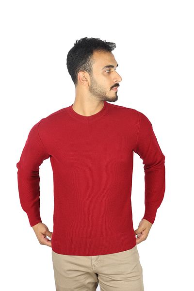 PAUL&SHARK Men's Belted Padded Puffer Red Sweater 12311300 -474