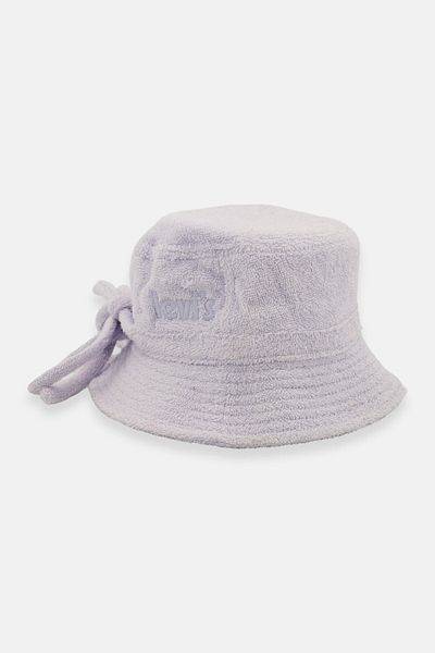 Levi's Women Textured Bucket Hat, Light Blue