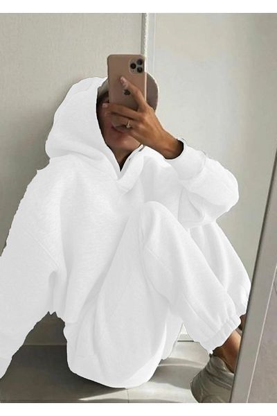 Vengeance Outlet Γκρι Oversize αθλητικές φόρμες 2 κλωστών