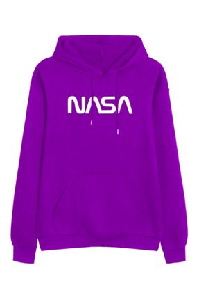 BOHEMG Y M Unisex Siyah Nasa Bask l Kapu onlu Sweatshirt Fiyat Yorumlar Trendyol