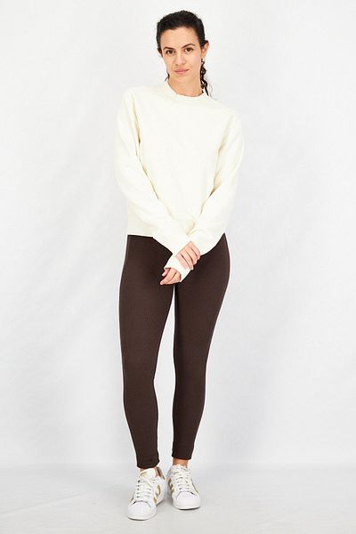 Puma Women Sportswear Fit Long Sleeve Training Sweatshirt, Beige