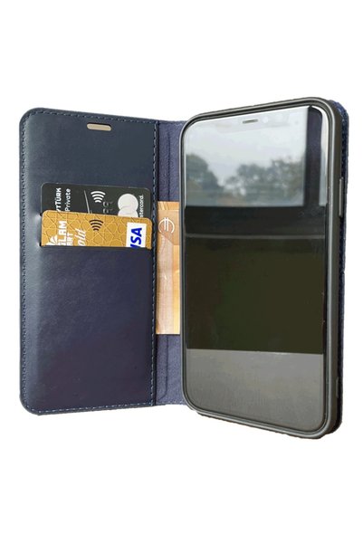 Generic Brand Xiaomi Redmi Note 9 Pro Wallet Flip Case with Card Holder Stand Clasp