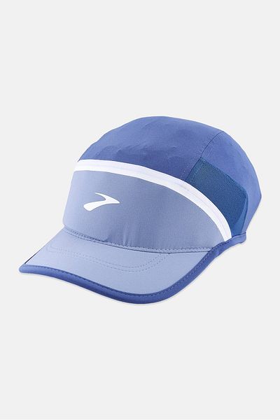 Brooks Women Brand Logo Stretchable Cap, Sage