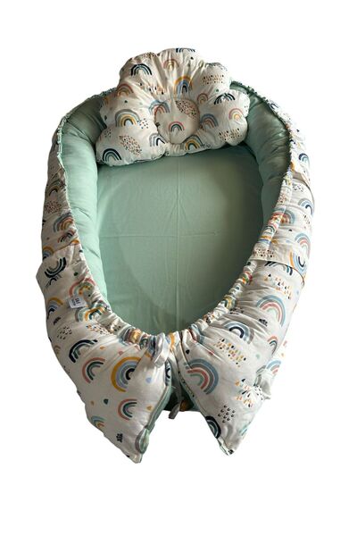 BABYNESTSOFFİCİAL BABYNEST - BEBEK YUVASI - BEBEK YATAĞI %100 PAMUKLU