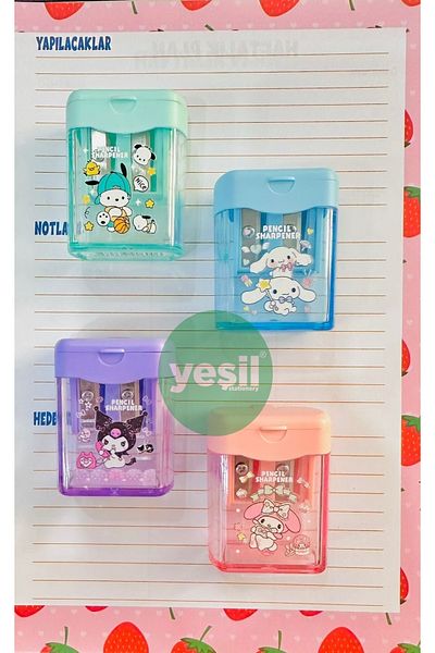 YEŞİL KIRTASİYE Kuromi Pencil Sharpener 1 Piece