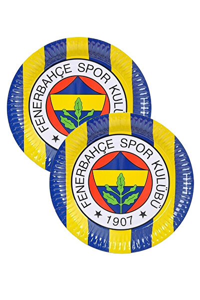 Fenerbahçe 8 Adet Fenerbahçe Fb Doğum Günü Parti Tabağı 200ml