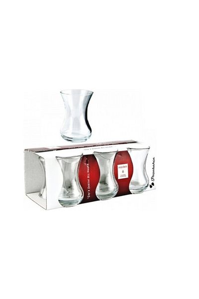 Paşabahçe 42381 Plain Thin Waisted Tea Cup 72 Liters
