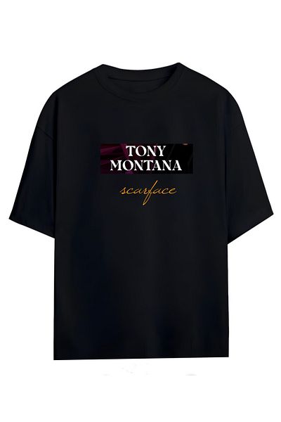 MAGORS SCARFACE - TRIOC OVERSIZE UNISEX IMPRIMAT TONY MONTANA